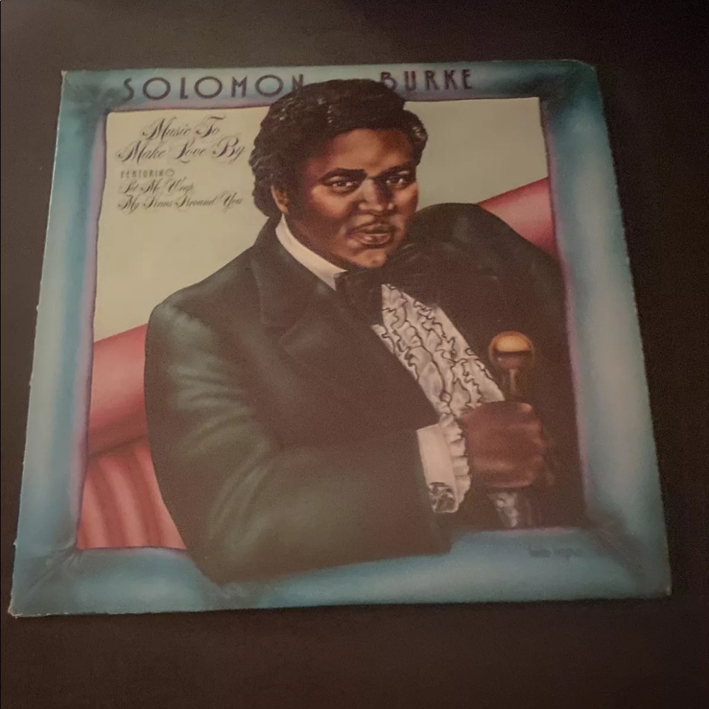 Solomon Burke Music To Make Love By LP 33 Rpm Chess Records CH-60042 Vinyl 1975
